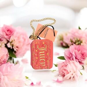 Juicy Couture Pink and Gold Mini Bag purse wallet